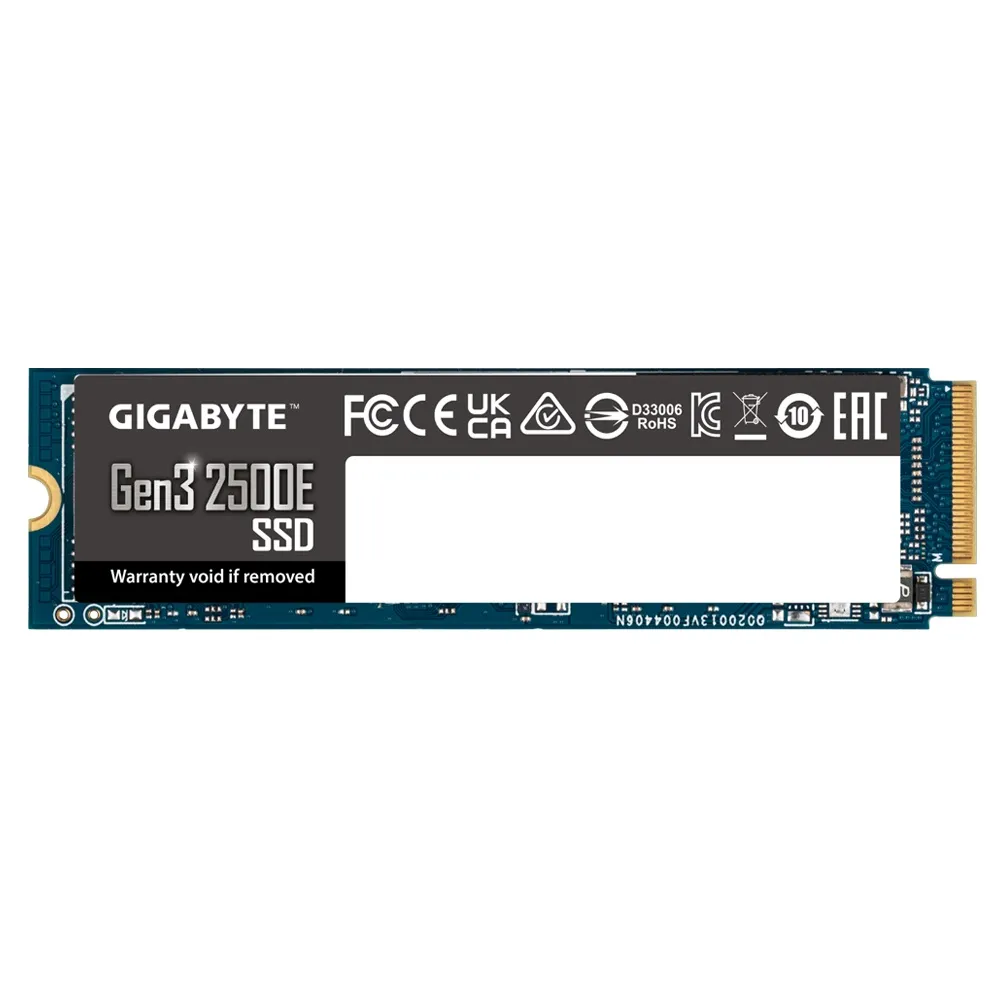 Накопичувач SSD 1TB Gigabyte Gen3 2500E M.2 PCIe NVMe 3.0 x4 3D TLC (G325E1TB) - зображення 1