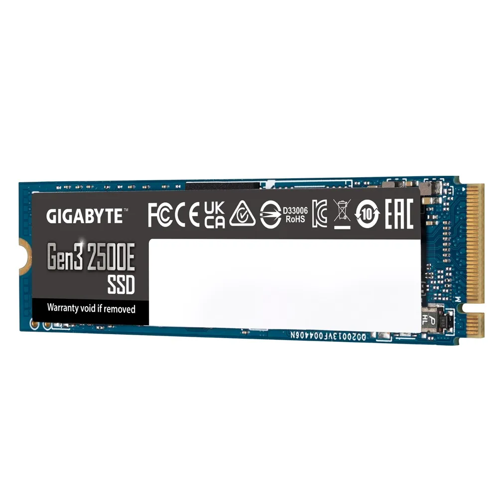 Накопичувач SSD 1TB Gigabyte Gen3 2500E M.2 PCIe NVMe 3.0 x4 3D TLC (G325E1TB) - мініатюра 3