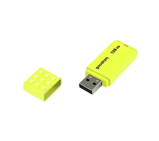 Флеш-накопичувач USB2.0 128GB Goodram UME2 Yellow (UME2-1280Y0R11) - мініатюра 3