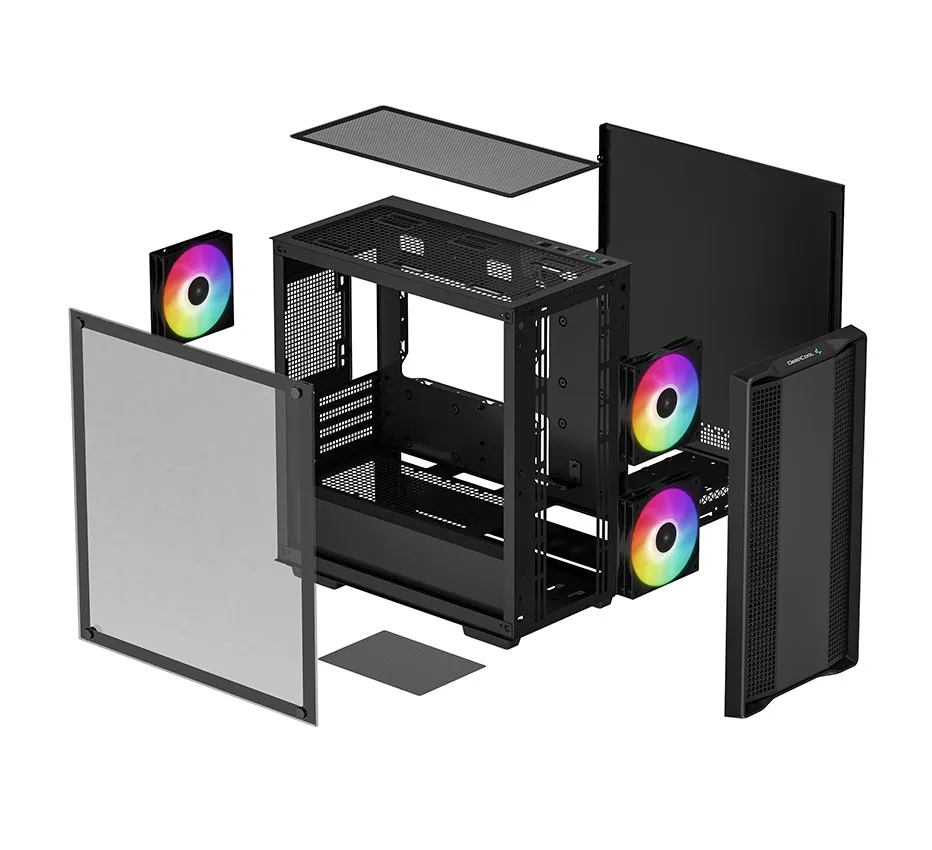 Корпус DeepCool CC360 ARGB (R-CC360-BKAPM3-G-1) без БЖ - мініатюра 11