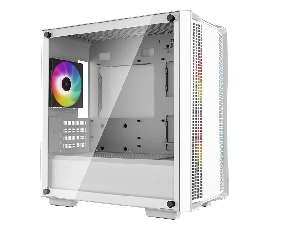 Корпус DeepCool CC360 White ARGB (R-CC360-WHAPM3-G-1) без БЖ - мініатюра 2
