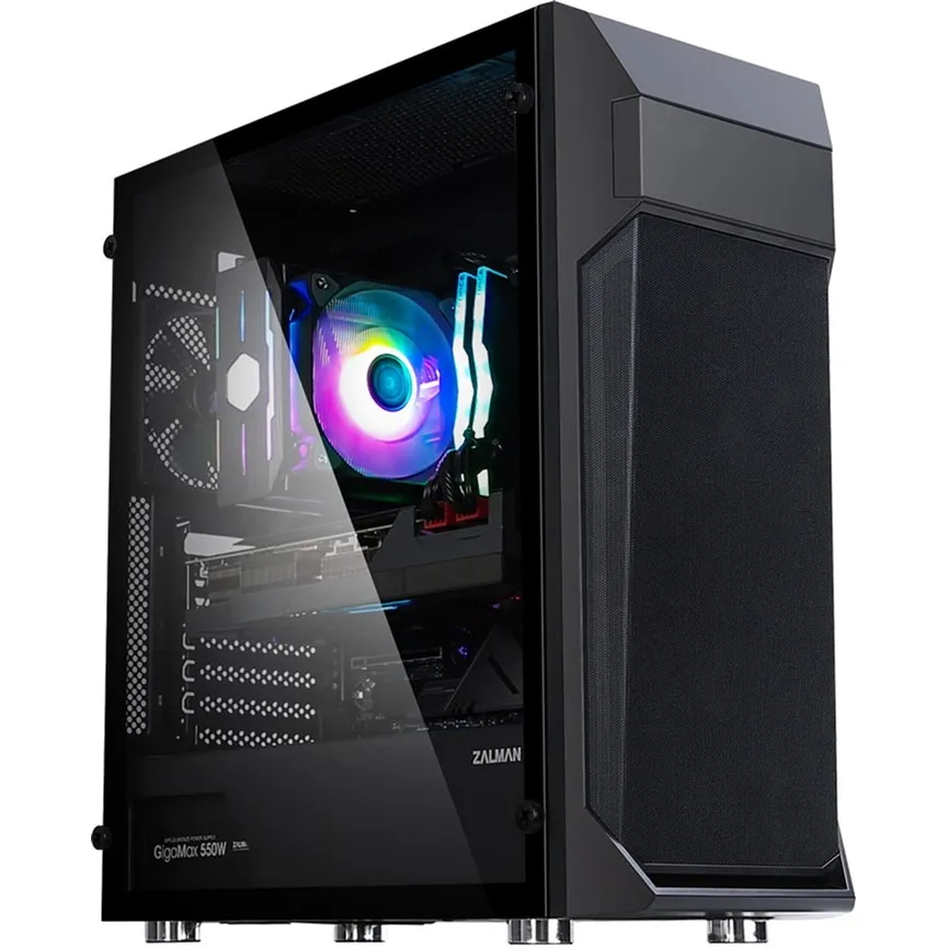 Корпус Zalman Z1 Plus Black без БЖ - зображення 1