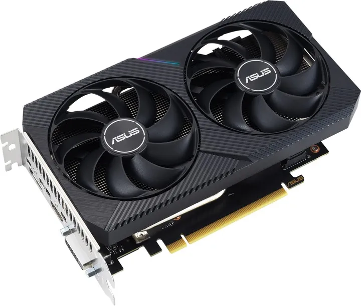 Відеокарта GF RTX 3050 8GB GDDR6 Dual OC V2 Asus (DUAL-RTX3050-O8G-V2) - мініатюра 4