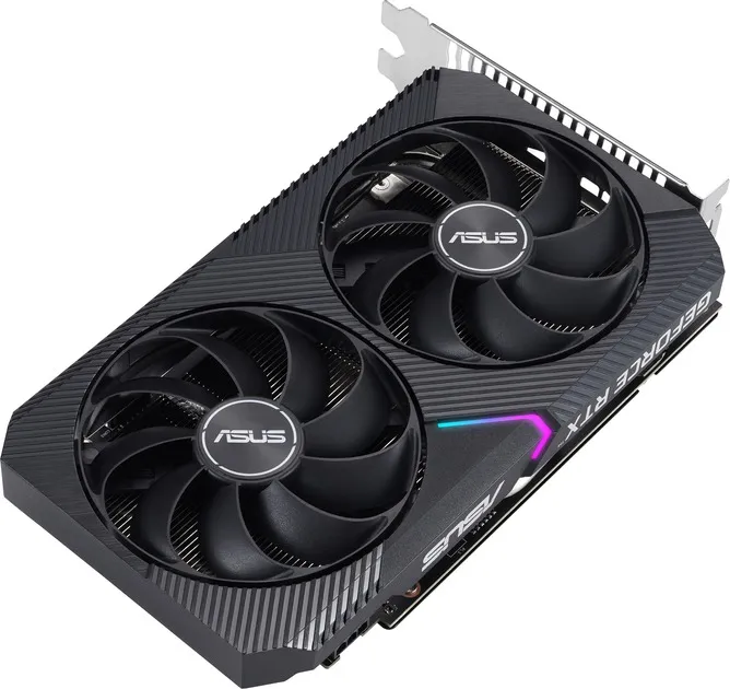 Відеокарта GF RTX 3050 8GB GDDR6 Dual OC V2 Asus (DUAL-RTX3050-O8G-V2) - мініатюра 5