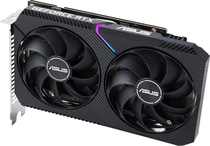 Відеокарта GF RTX 3050 8GB GDDR6 Dual OC V2 Asus (DUAL-RTX3050-O8G-V2) - мініатюра 8