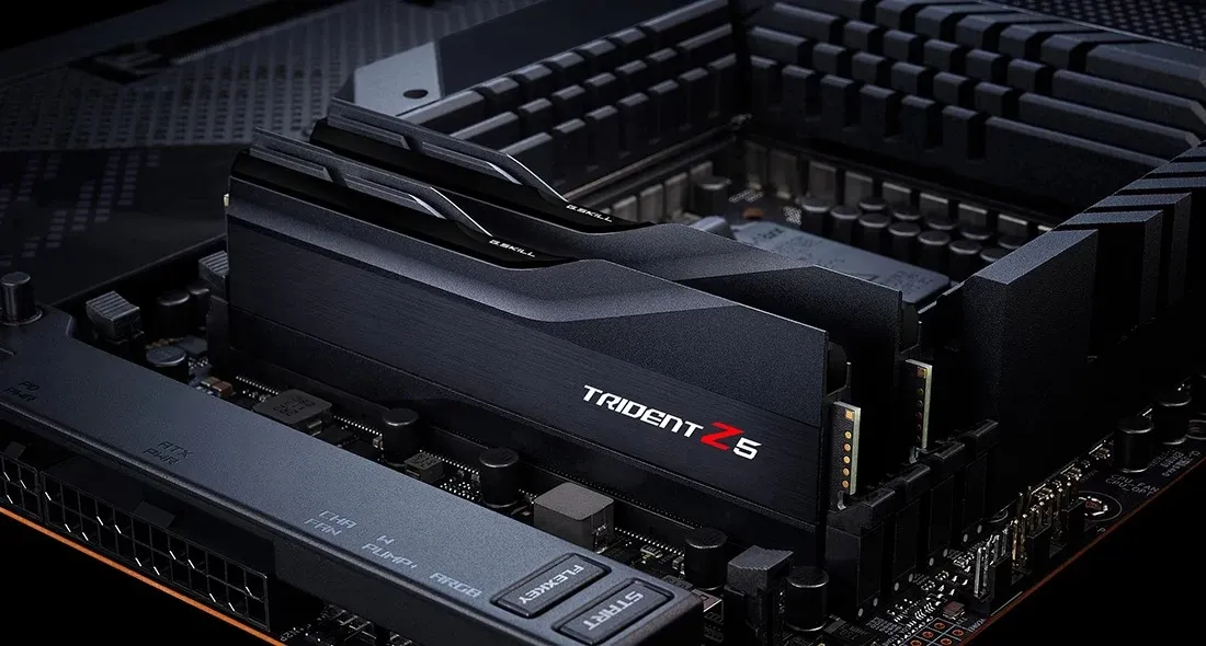 Модуль пам`ятi DDR5 2x32GB/6000 G.Skill Trident Z5 Black (F5-6000J3238G32GX2-TZ5K) - мініатюра 4