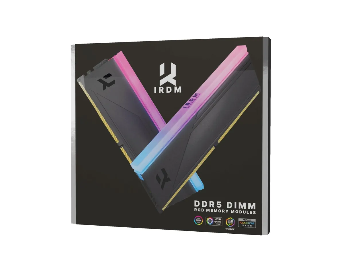 Модуль пам`ятi DDR5 2x32GB/6000 Goodram IRDM RGB Black (IRG-60D5L30/64GDC) - мініатюра 3