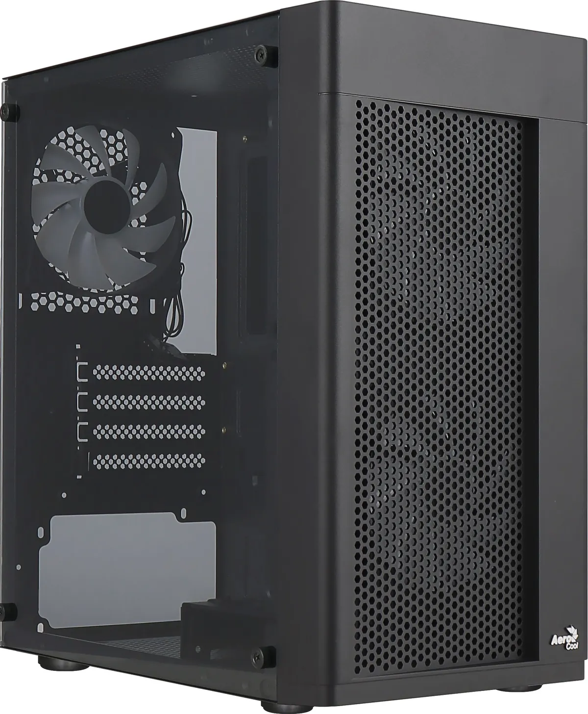 Корпус AeroCool Hexform-G-BK-v2 (ACCX-PV38004.11) Black 600W - мініатюра 2