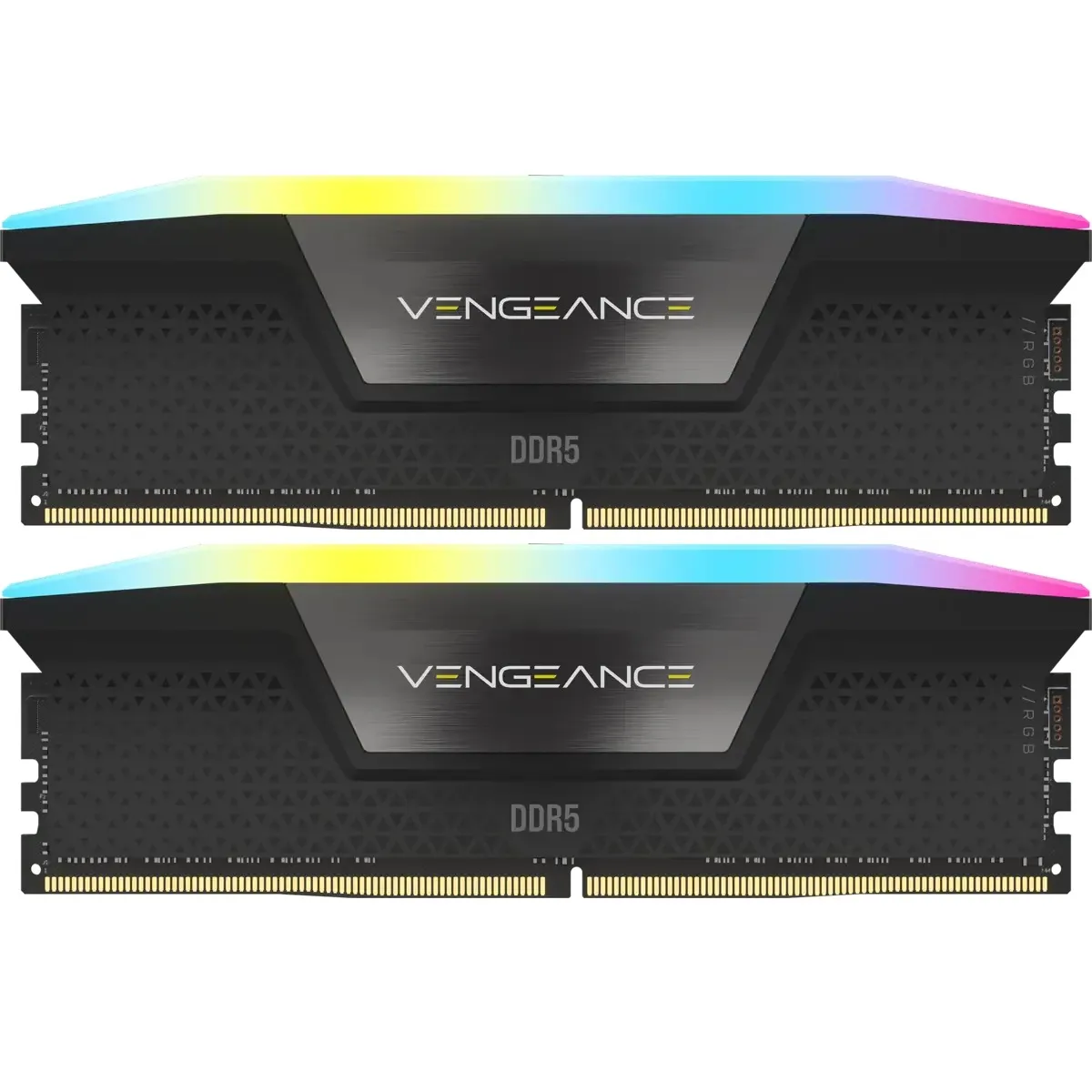 Модуль пам`ятi DDR5 2x16GB/6000 Corsair Vengeance RGB Black (CMH32GX5M2E6000C36) - зображення 1