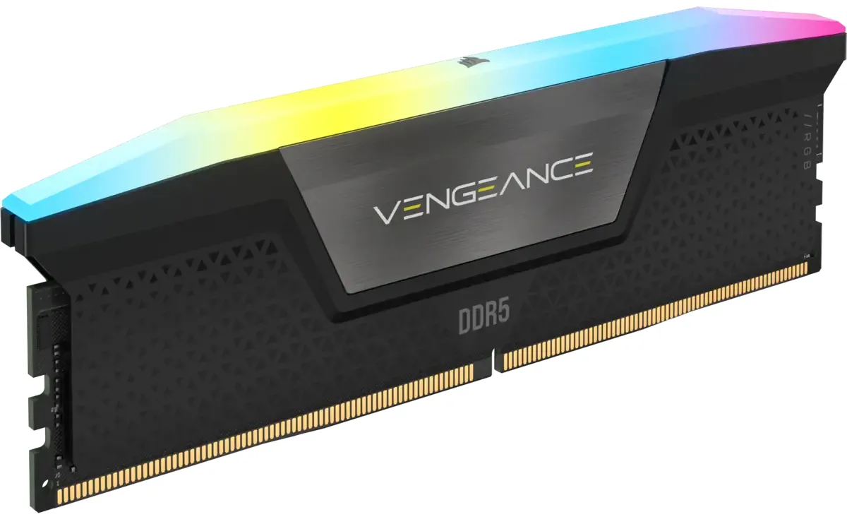 Модуль пам`ятi DDR5 2x16GB/6000 Corsair Vengeance RGB Black (CMH32GX5M2E6000C36) - мініатюра 4