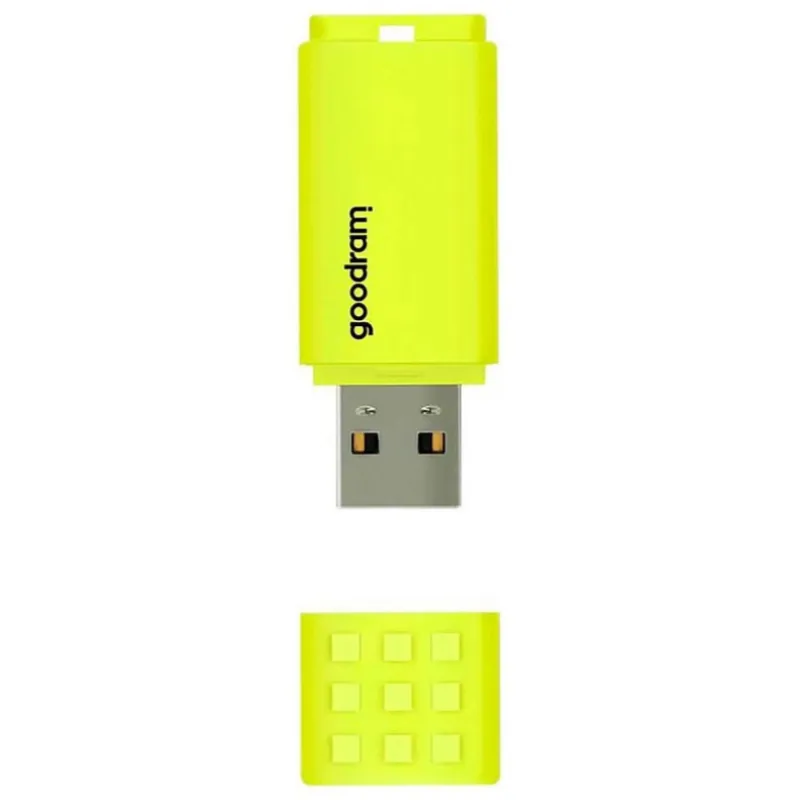 Флеш-накопичувач USB2.0 64GB Goodram UME2 Yellow (UME2-0640Y0R11) - зображення 1