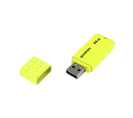 Флеш-накопичувач USB2.0 64GB Goodram UME2 Yellow (UME2-0640Y0R11) - мініатюра 3