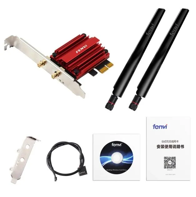 Бездротовий адаптер Fenvi PCE-AXE3000 (Intel AX210) - мініатюра 2