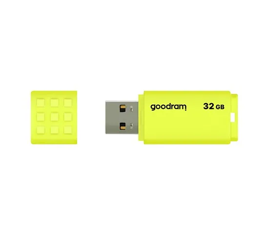 Флеш-накопичувач USB2.0 32GB Goodram UME2 Yellow (UME2-0320Y0R11) - мініатюра 2