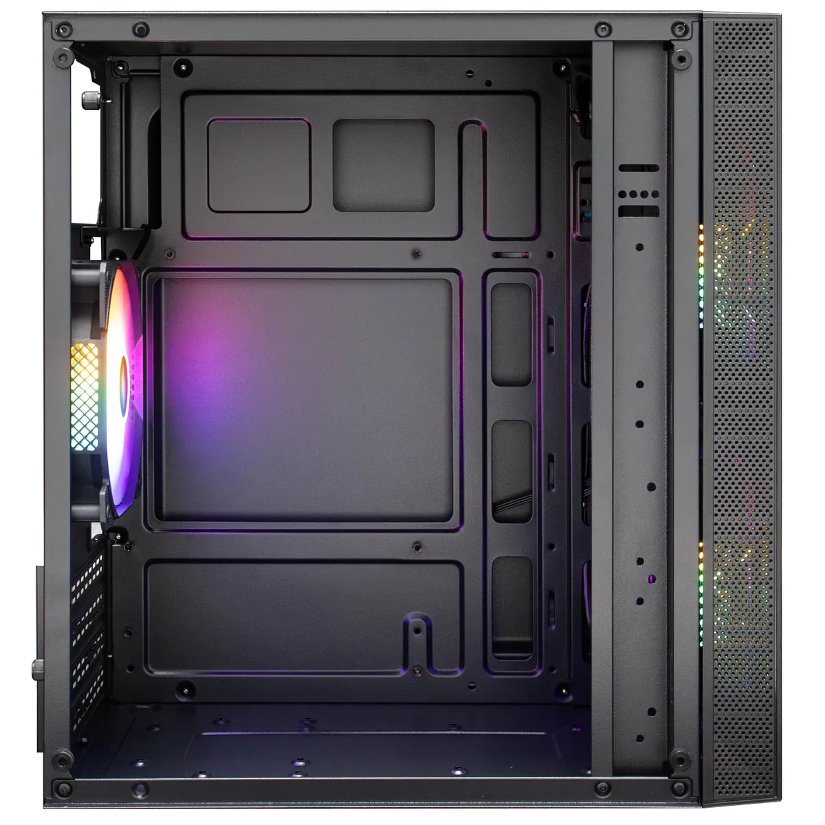 Корпус 1stPlayer X1-3F1 Black 600W - мініатюра 6