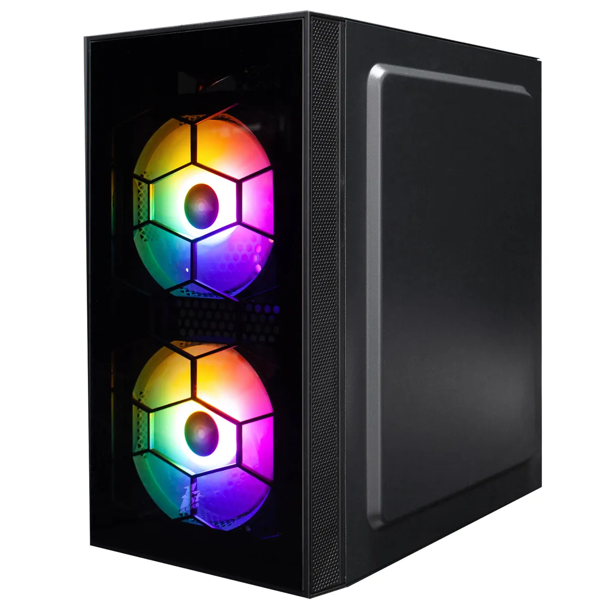 Корпус 1stPlayer X1-3F1 Black 600W - мініатюра 7