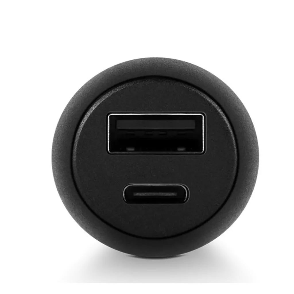 Автомобільний зарядний пристрій Ttec SmartCharger Duo USB-C/USB-A /30Вт Black (2CKS24S) - зображення 1