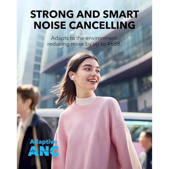 Bluetooth-гарнітура Anker SoundCore A30i White (A3958G21) - мініатюра 9