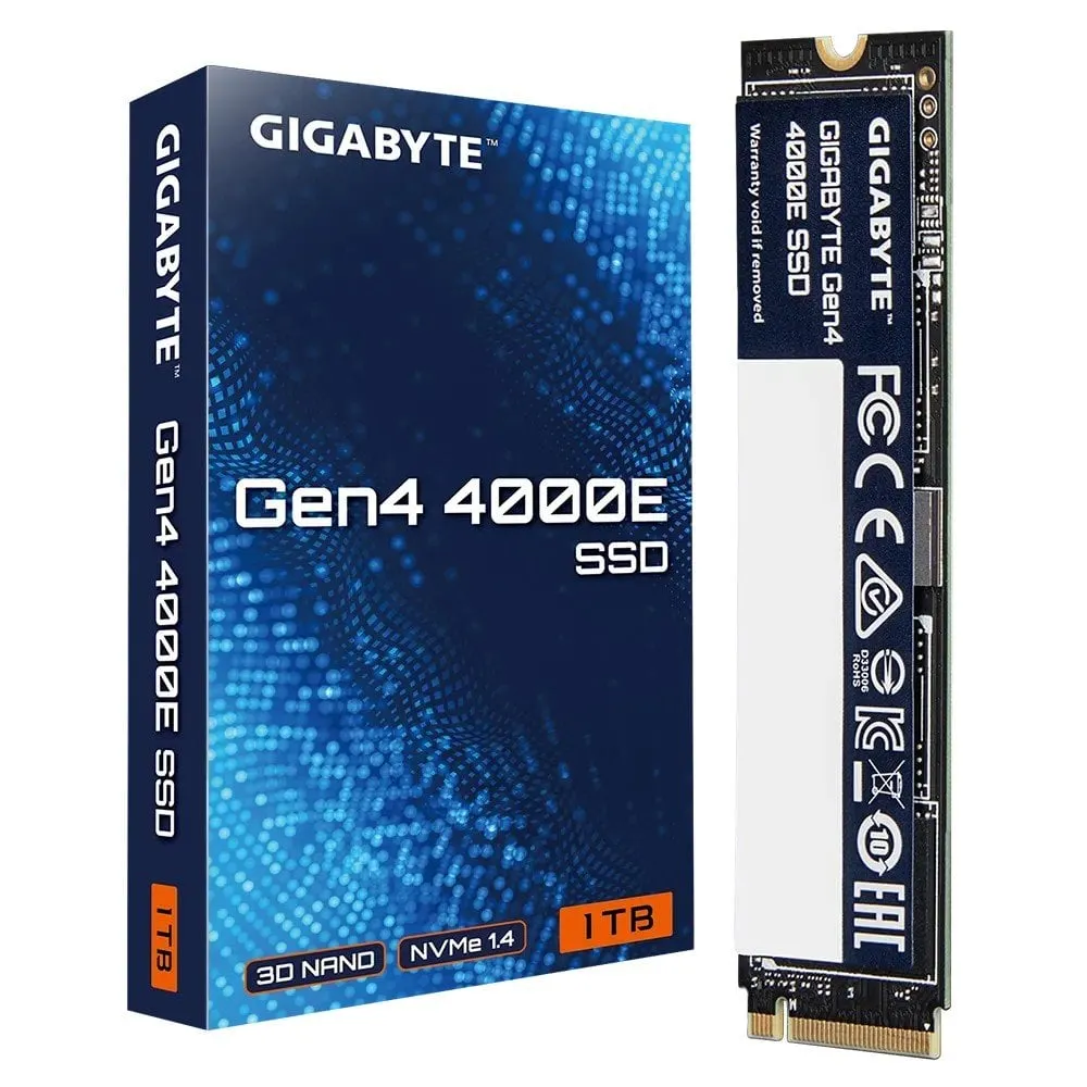 Накопичувач SSD 1TB Gigabyte Gen4 4000E M.2 2280 PCIe 4.0 x4 3D NAND (G440E1TB) - мініатюра 4