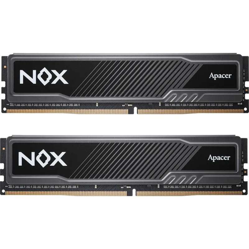Модуль пам`ятi DDR4 2x16GB/3200 Apacer NOX (AH4U32G32C282MBAA-2) - мініатюра 6