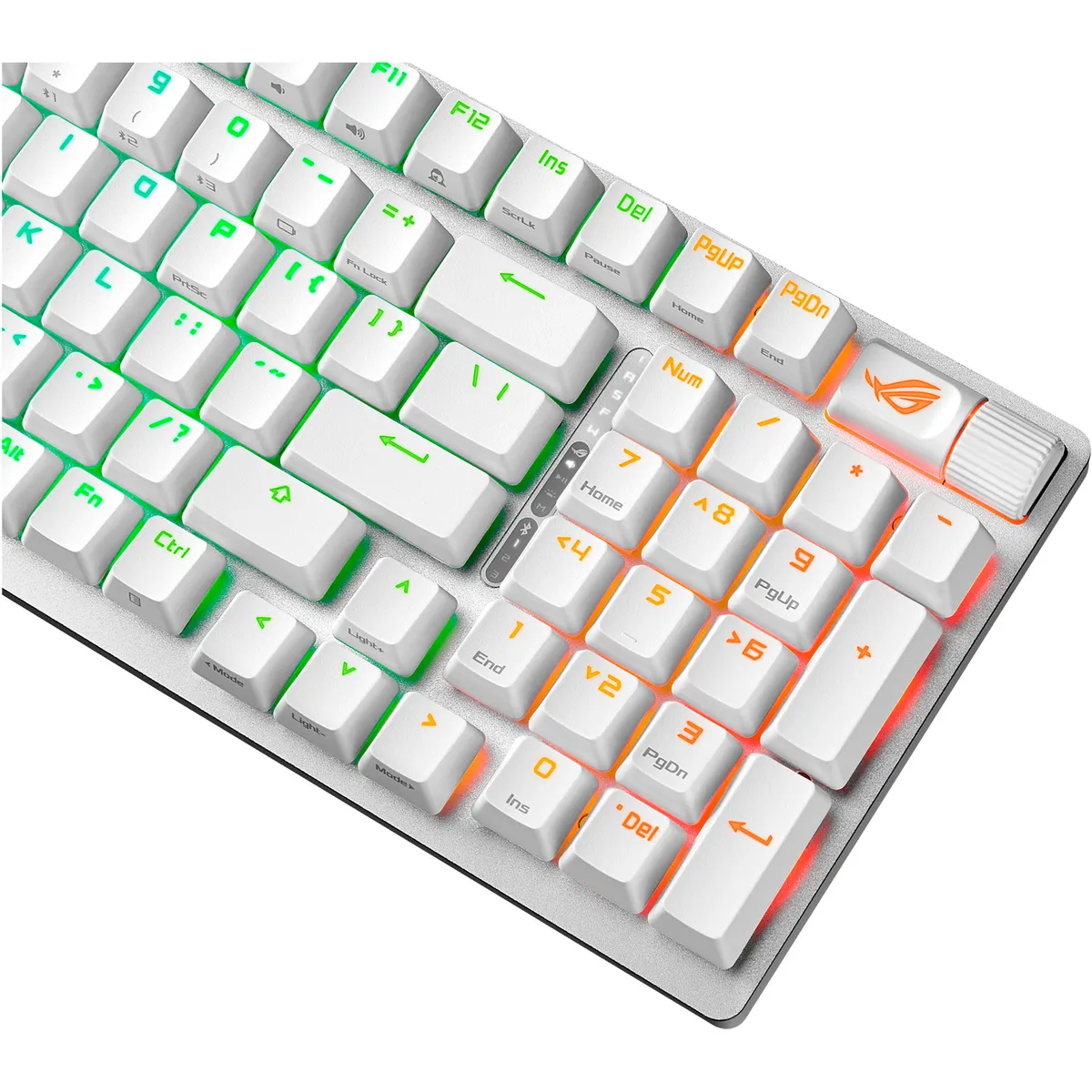 Клавіатура бездротова Asus ROG Strix Scope II RGB WL BT White (90MP037A-BKUA30) - мініатюра 6