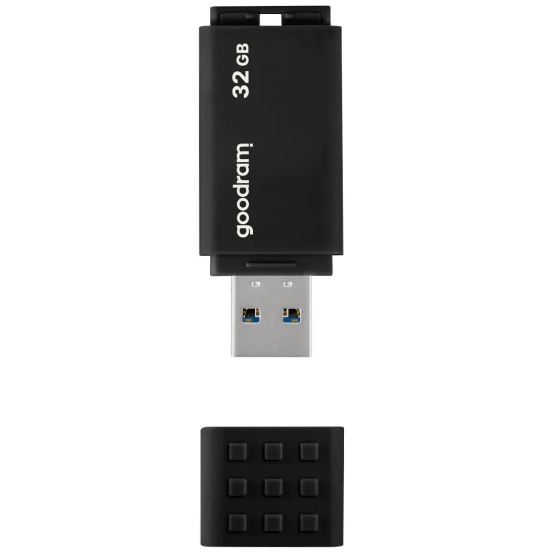 Флеш-накопичувач USB3.2 32GB Goodram UME3 Black (UME3-0320K0R11) - зображення 1