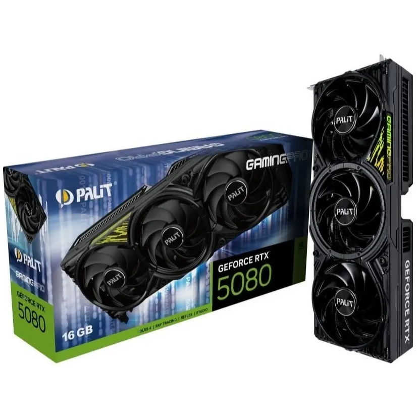 Відеокарта GF RTX 5080 16GB GDDR7 GamingPro V1 Palit (NE75080019T2-GB2031Y) - мініатюра 10