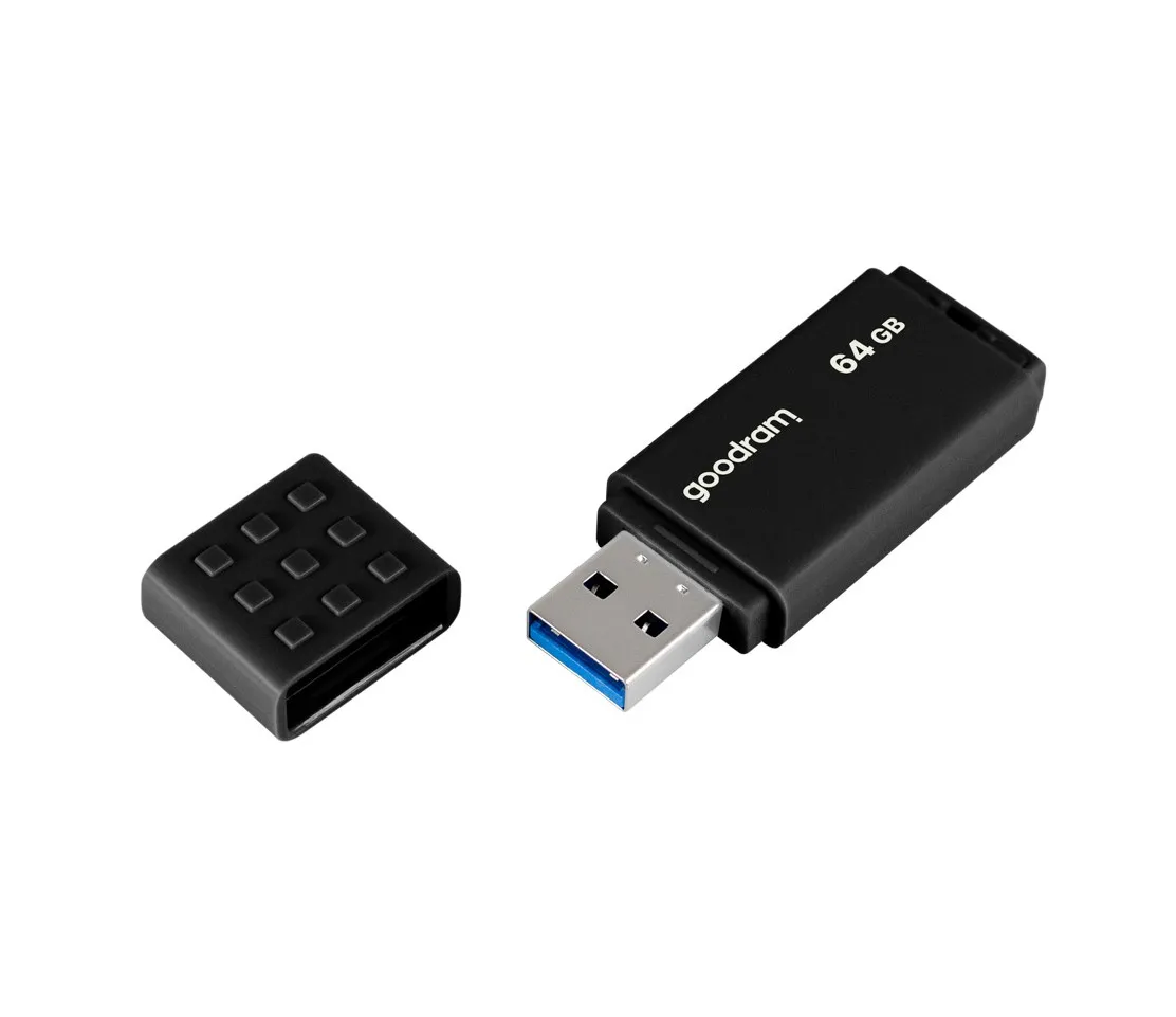 Флеш-накопичувач USB3.2 64GB Goodram UME3 Black (UME3-0640K0R11) - мініатюра 3