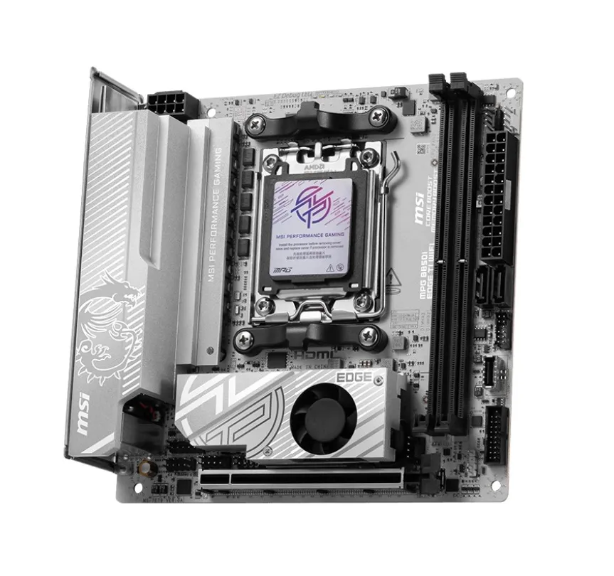 Материнська плата MSI MPG B850I Edge Ti WiFi Socket AM5 - мініатюра 3