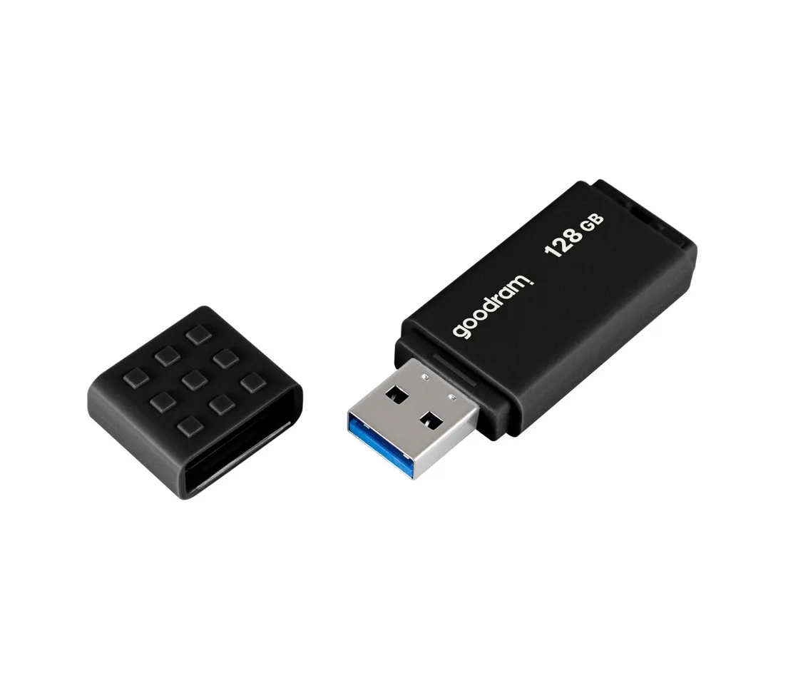 Флеш-накопичувач USB3.2 128GB Goodram UME3 Black (UME3-1280K0R11) - мініатюра 3