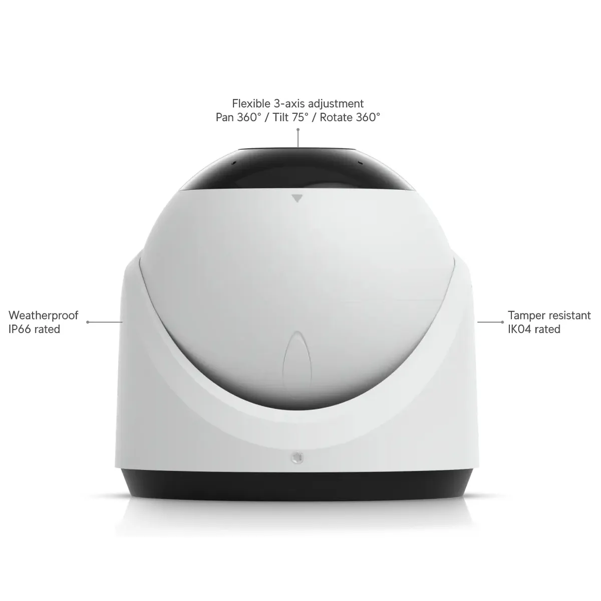 IP-камера Ubiquiti UniFi G6 Turret (UVC-G6-TURRET-W) - мініатюра 9