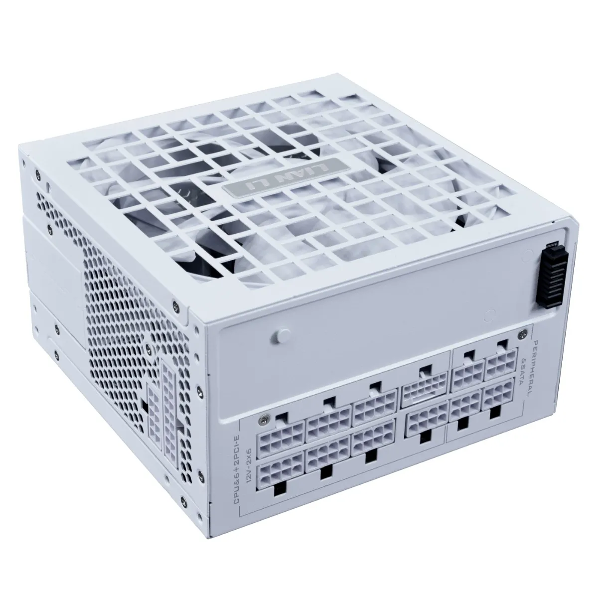 Блок живлення Lian Li RS Gold 1200 White with Hub, EU Cord (G9P.RS1200G.WH00.EU) - мініатюра 7