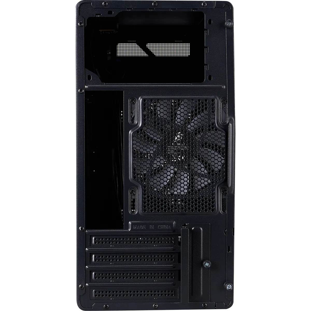 Корпус 1stPlayer WD1-BK-3F1 Black - мініатюра 7