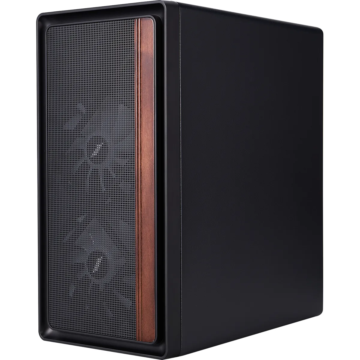 Корпус 1stPlayer WD1-BK-3F1 Black - мініатюра 9
