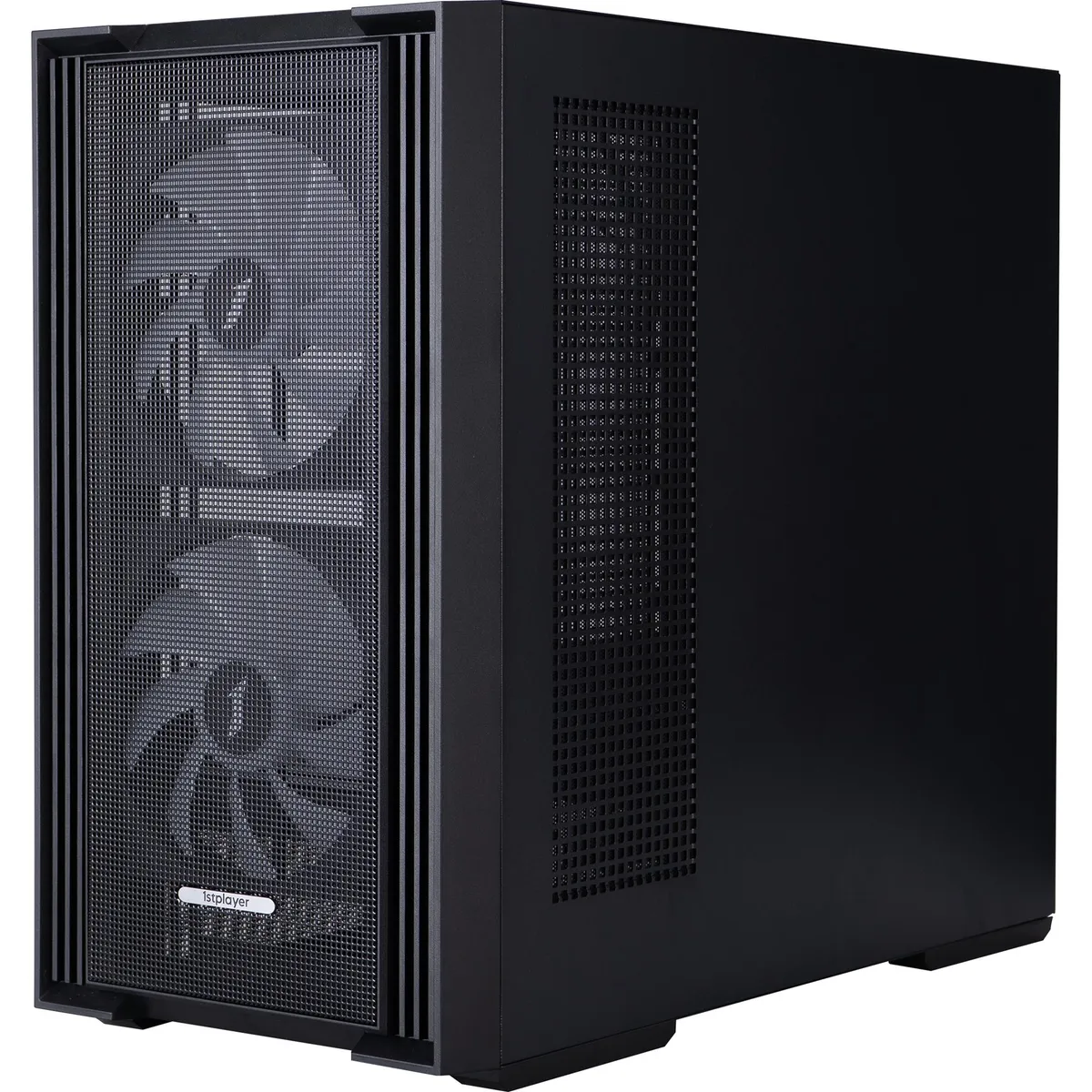Корпус 1stPlayer AU6-BK-2FA7-14-2FA7R-1FA7 Black - мініатюра 4