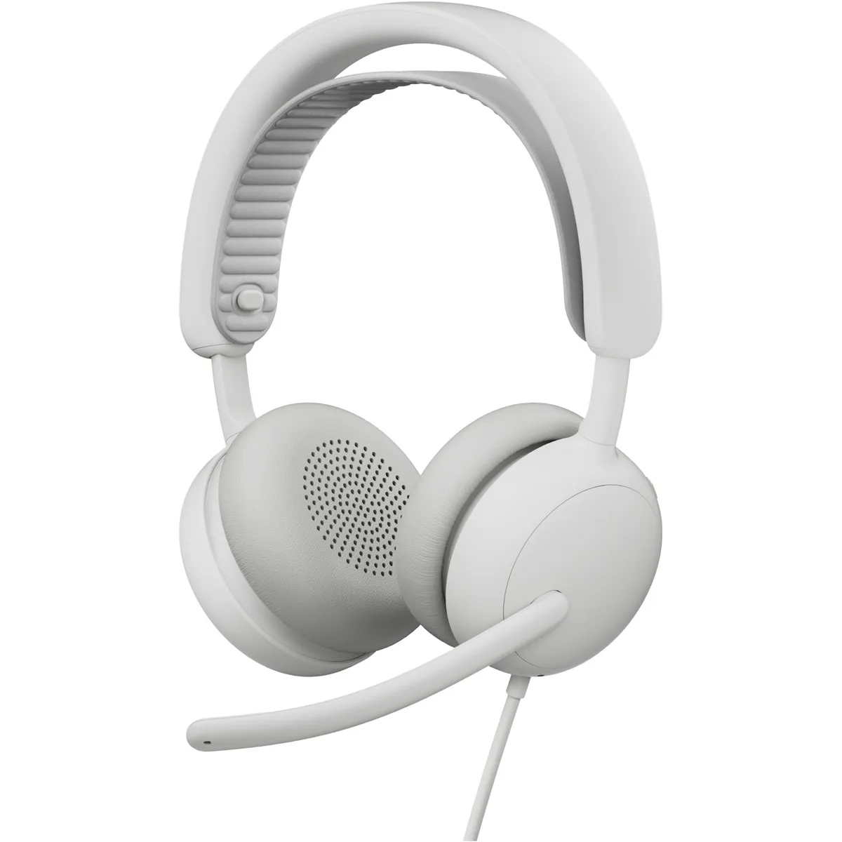 Гарнітура Logitech Zone Wired 2 USB Off-White (981-001621) - мініатюра 11