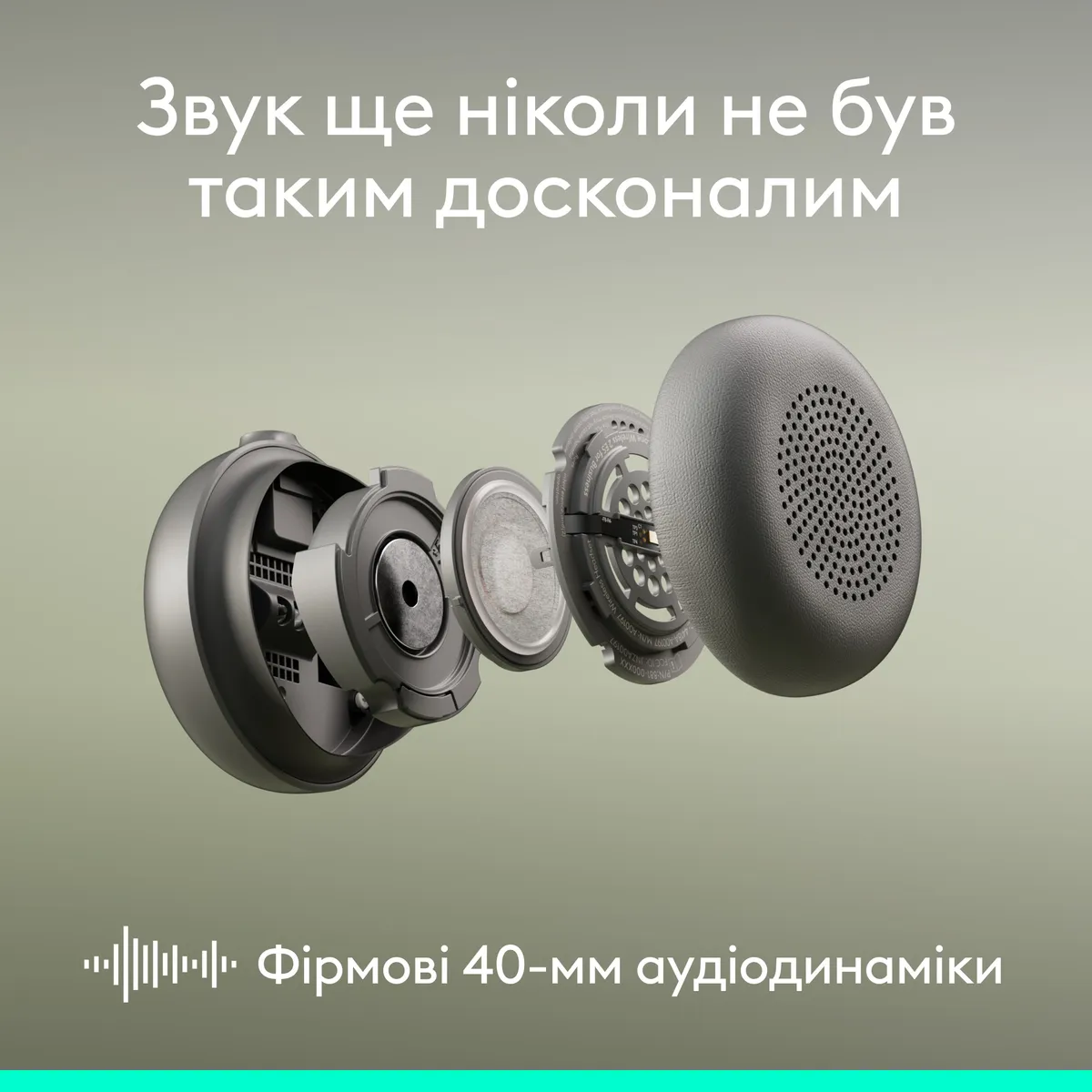 Bluetooth-гарнітура Logitech Zone Wireless 2 ES Graphite (981-001503) - мініатюра 3