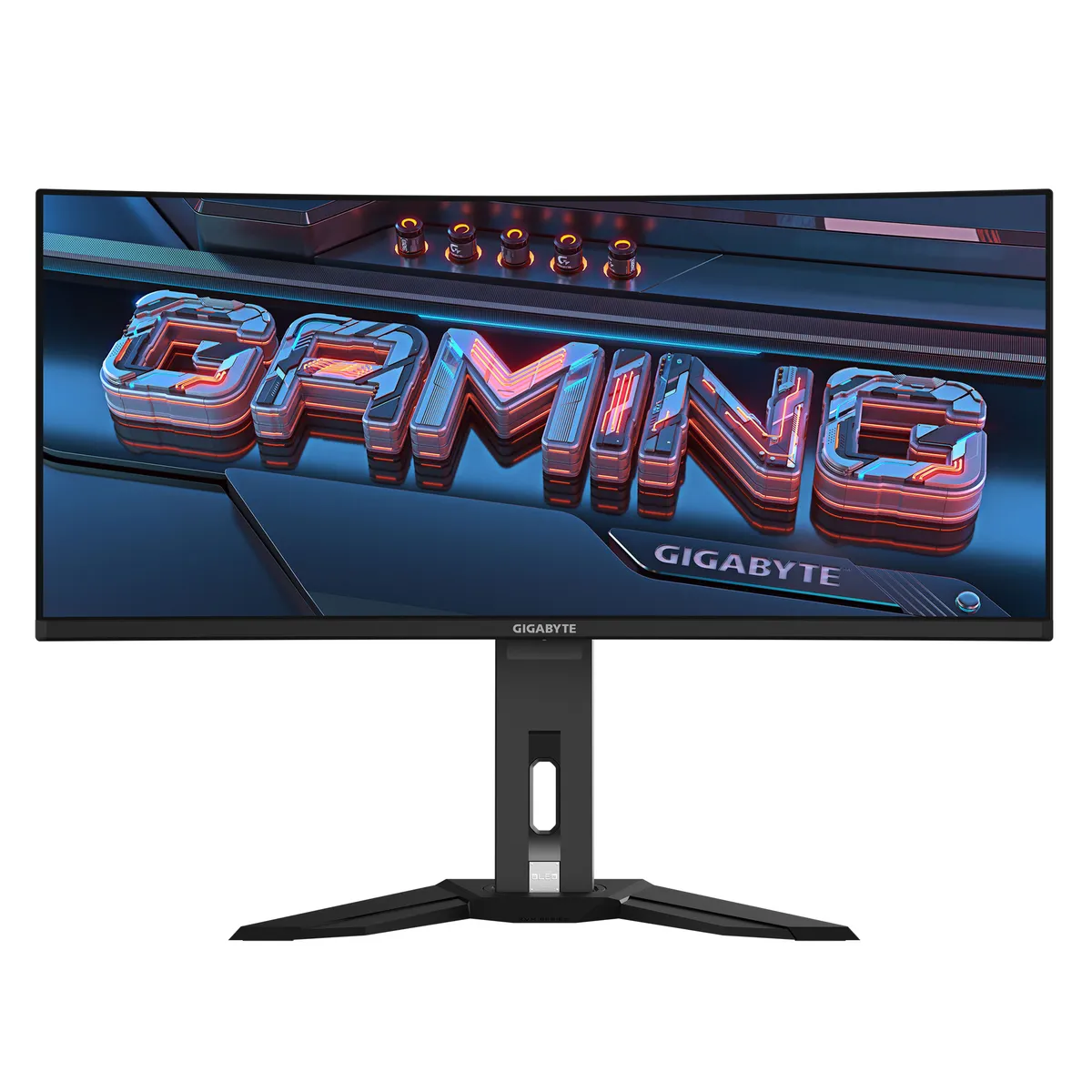 Монітор Gigabyte 34" Gaming MO34WQC2 OLED Black Curved 240Hz - мініатюра 7