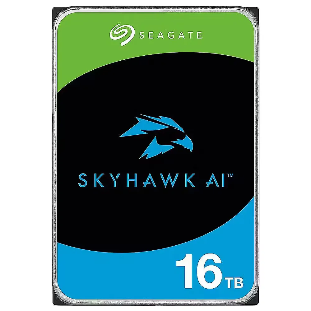 Накопичувач HDD SATA 16.0TB Seagate SkyHawk AI Surveillance 7200rpm 512MB (ST16000VE005) - зображення 1
