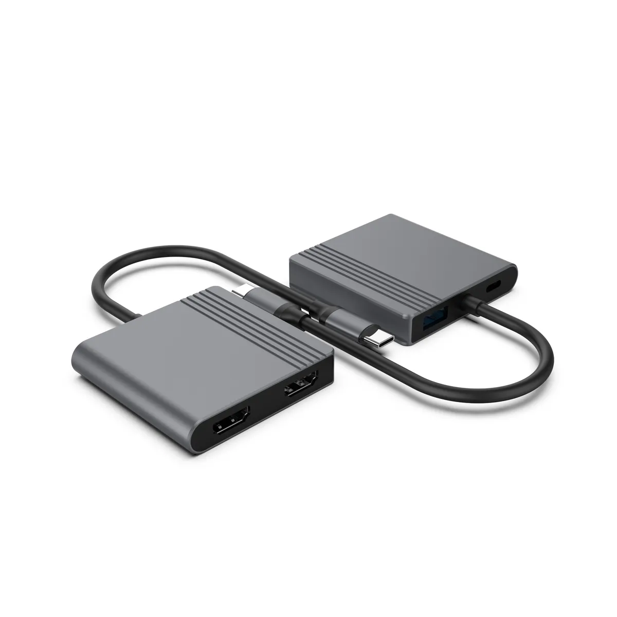 Док-станція Cablexpert USB-C 3-в-1 (A-CM-COMBO3-04) - мініатюра 4