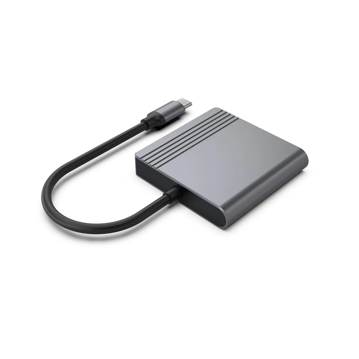 Док-станція Cablexpert USB-C 3-в-1 (A-CM-HDMIFDPF-01) - мініатюра 2