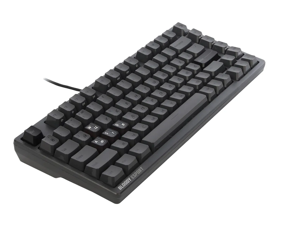 Клавіатура Bloody MS76 Iron Grey - мініатюра 5