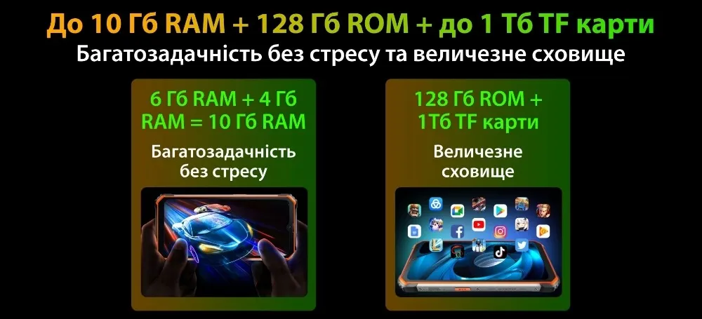 Смартфон Oscal S80 6/128GB Dual Sim Orange - мініатюра 18