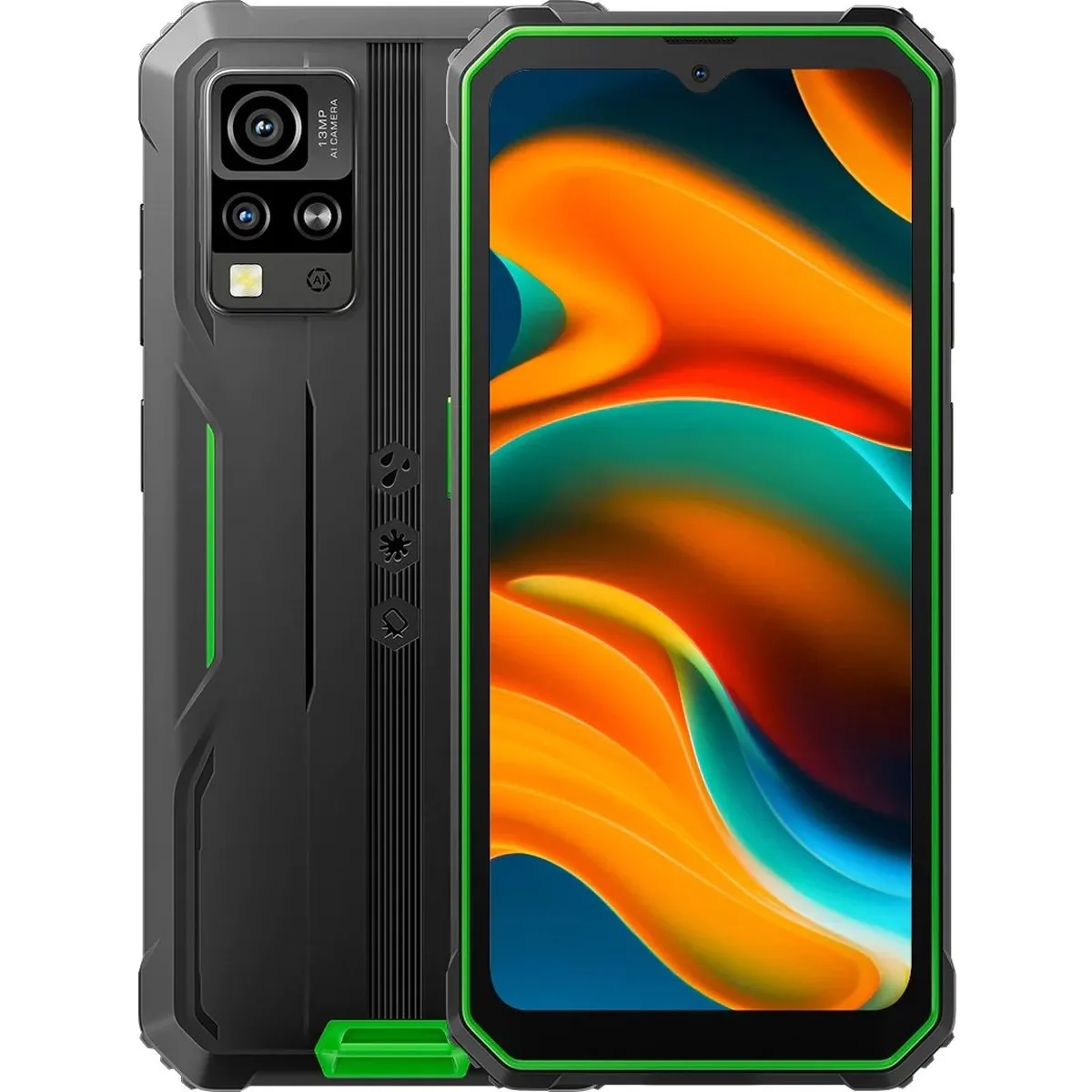 Смартфон Blackview BV4800 2/32GB Green (6931548314868) - мініатюра 5