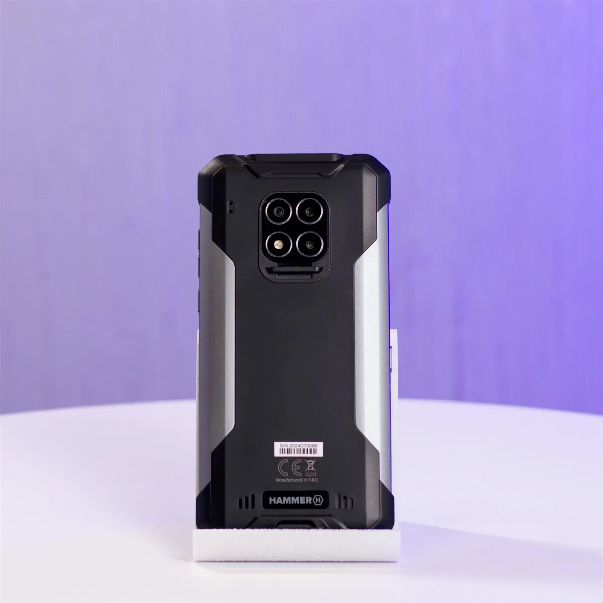 Смартфон myPhone Hammer Construction 6/128GB Silver (5902983620365) - мініатюра 3