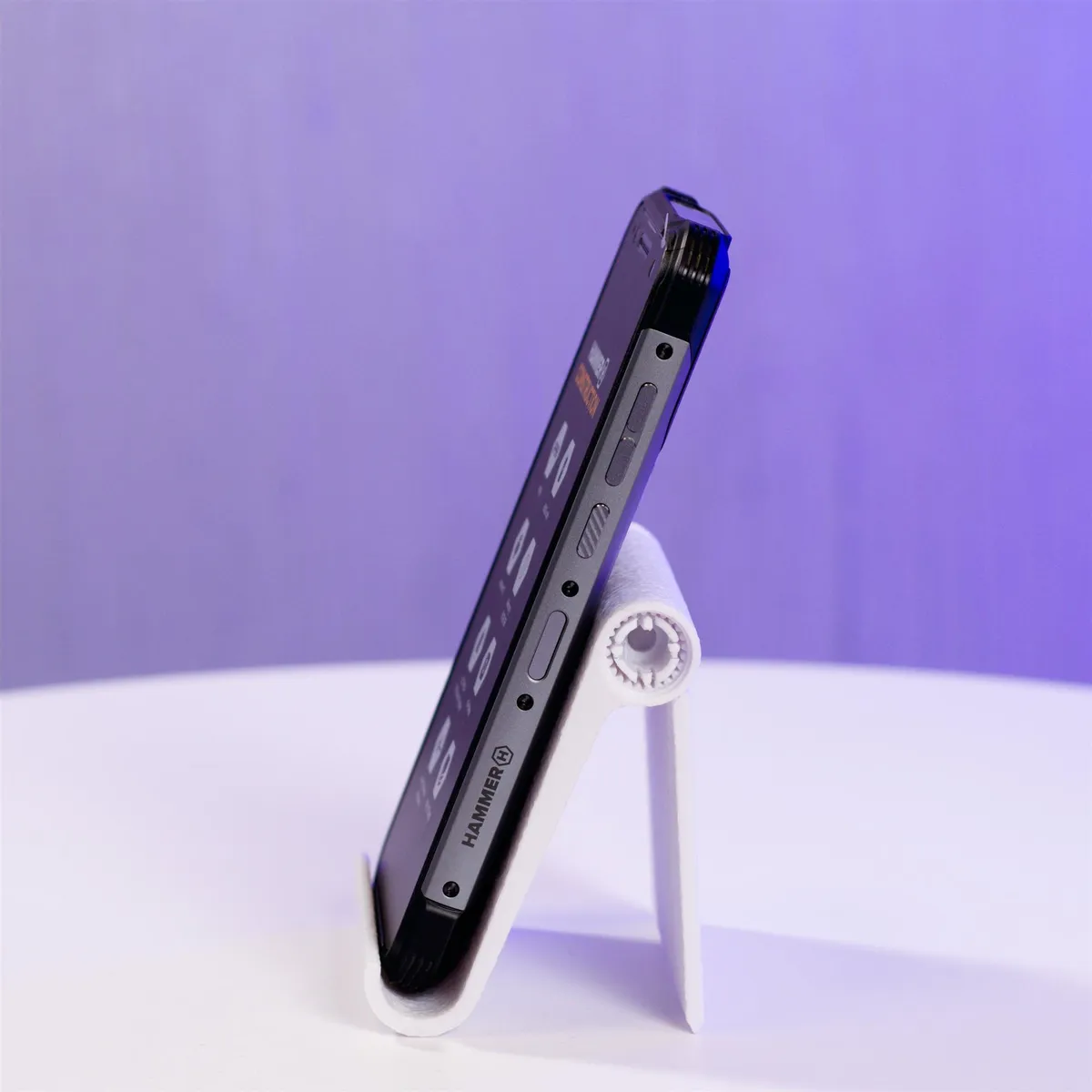 Смартфон myPhone Hammer Construction 6/128GB Silver (5902983620365) - мініатюра 5