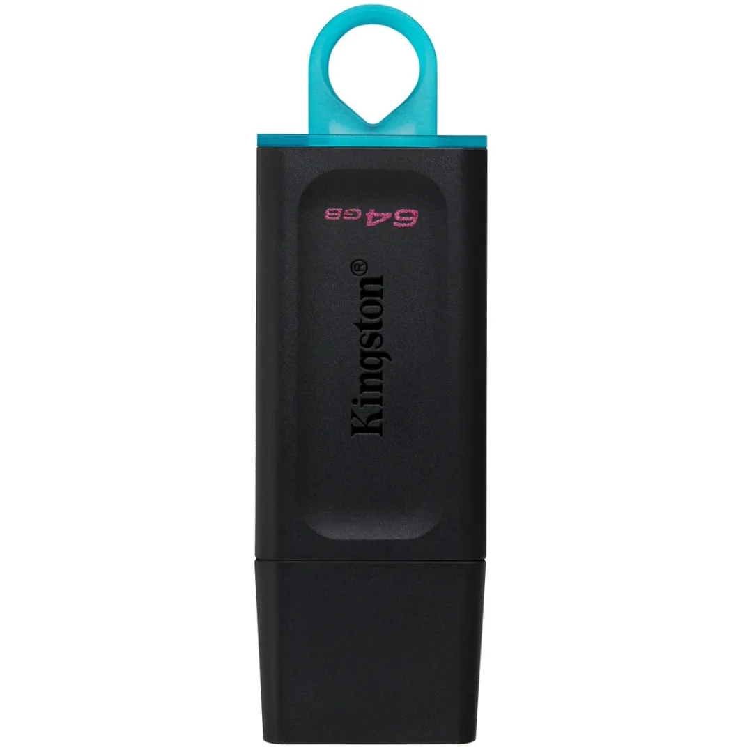 USB флеш накопичувач Kingston 64GB DataTraveler Exodia Black/Teal USB 3.2 (DTX/64GB) - зображення 1