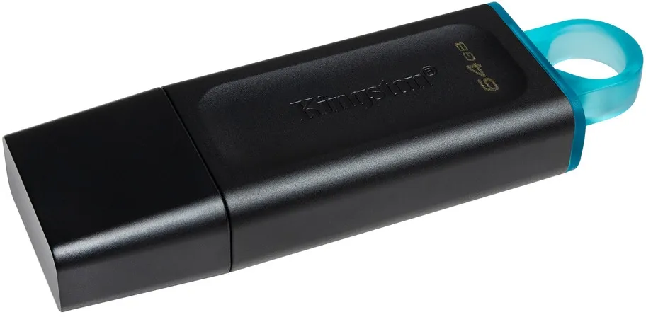 USB флеш накопичувач Kingston 64GB DataTraveler Exodia Black/Teal USB 3.2 (DTX/64GB) - мініатюра 5