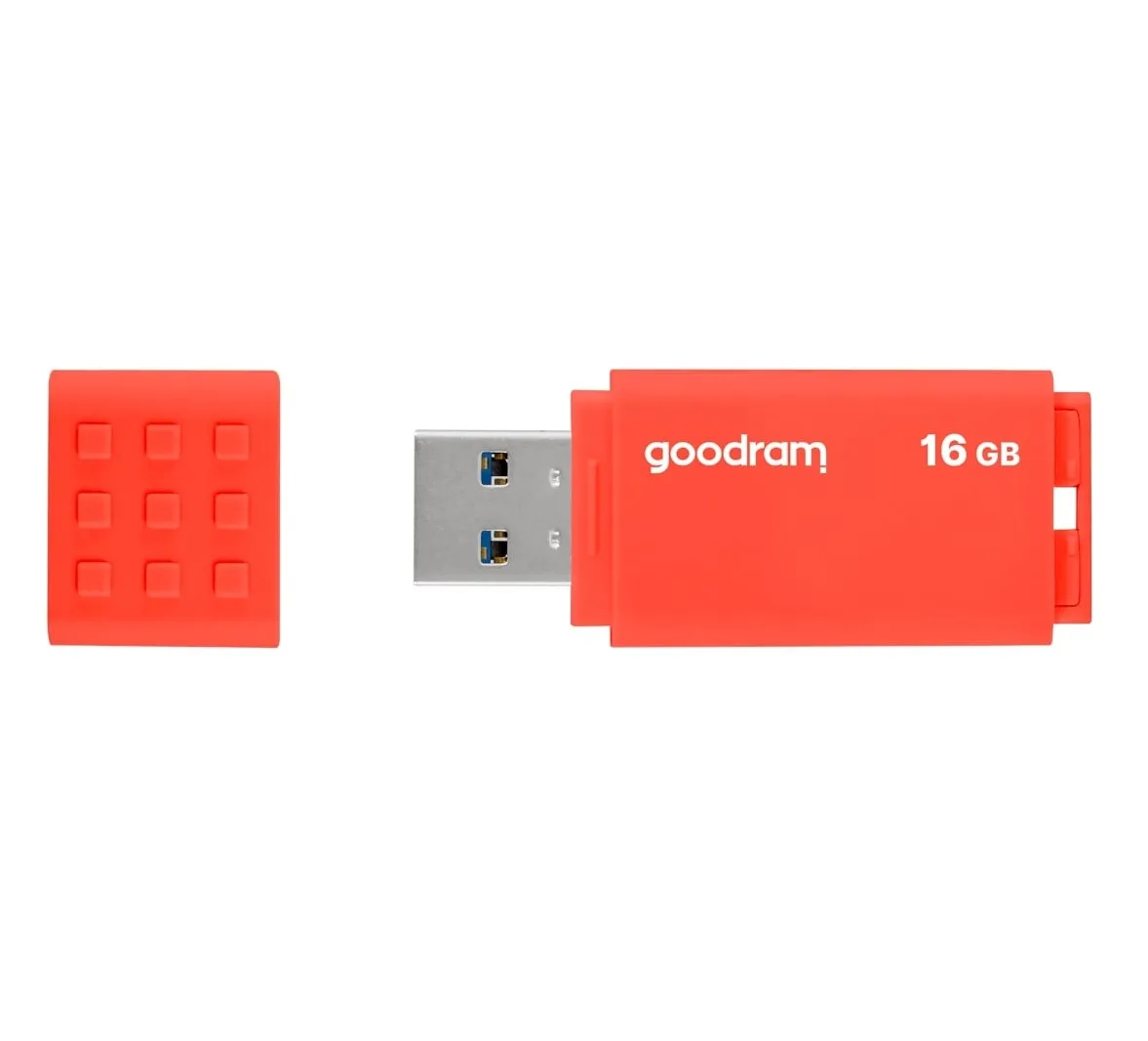 Флеш-накопичувач USB3.2 16GB Goodram UME3 Orange (UME3-0160O0R11) - мініатюра 2