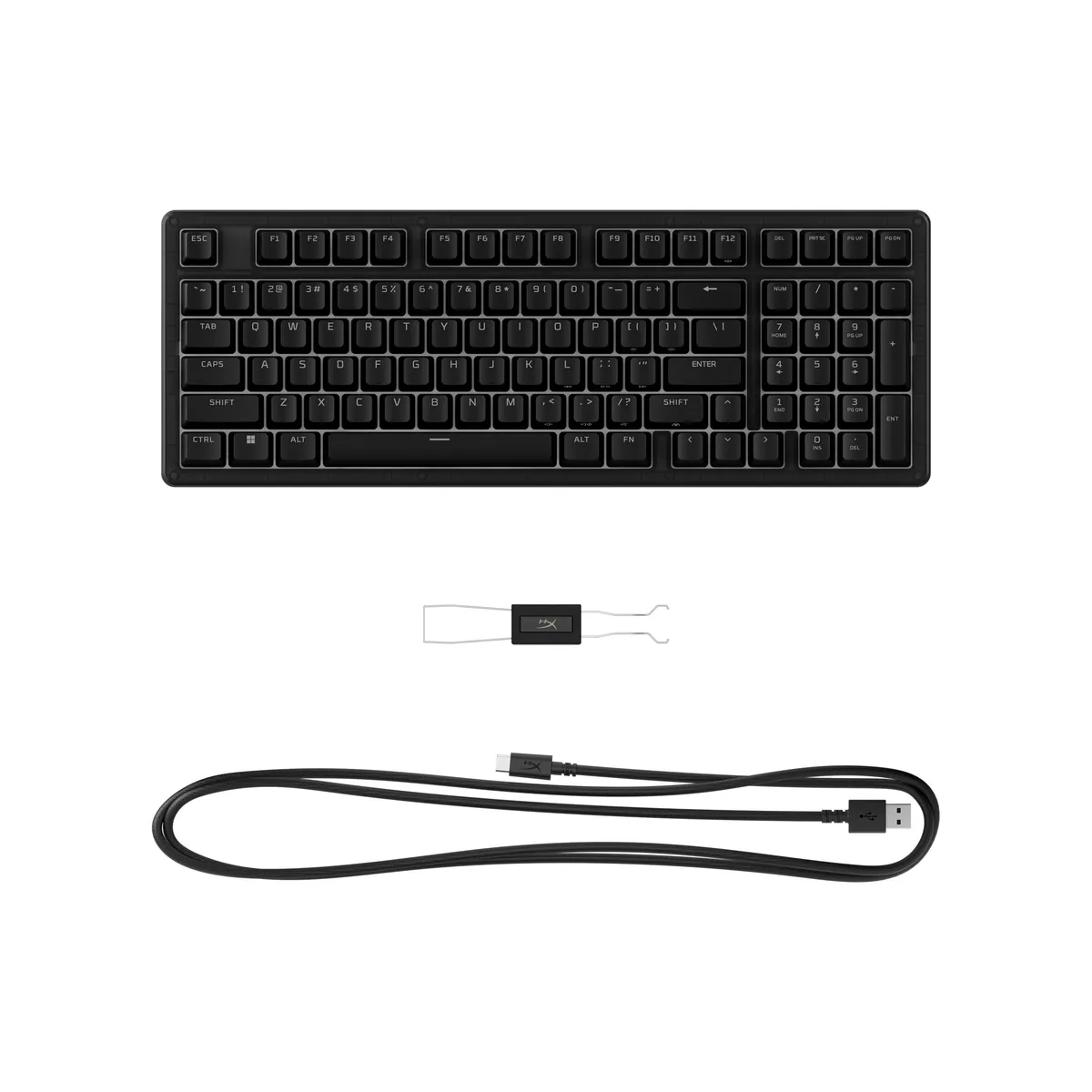 Клавіатура HyperX Origins 2 1800 HX Red USB Black (B4QS4AA) - мініатюра 4